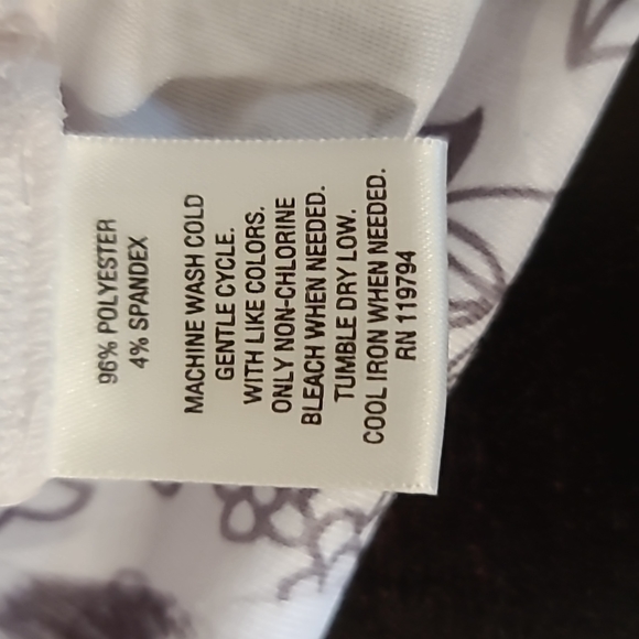 NWT Style & Co Flutter Sleeve Top - Picture 5 of 6